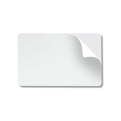 Magicard 14 mil Adhesive Sticky-Back Cards - 100