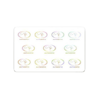 Zebra Premier Plus Security Cards - Eagle Hologram