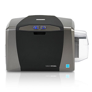 Fargo DTC1250e ID Card Printer with Ethernet - Single-Sided