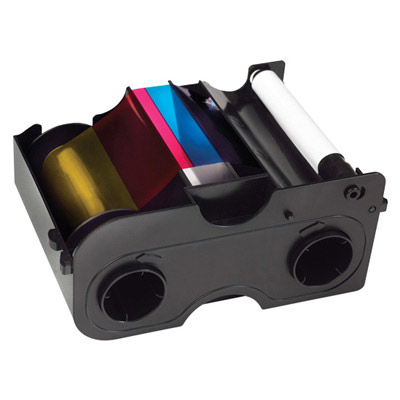 Fargo YMCKO Color Ribbon - 300 prints